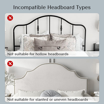 SOLFRES Innovative Headboard Reading Light – No Drilling, Dimmable LED Flexible Book Light