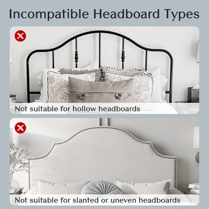 SOLFRES Innovative Headboard Reading Light – No Drilling, Dimmable LED Flexible Book Light